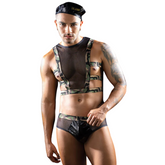 Battle-Ready Babe Bondage Uniform Costume